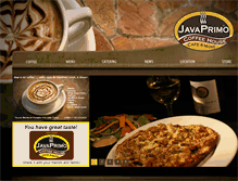 Tablet Screenshot of javaprimo.com